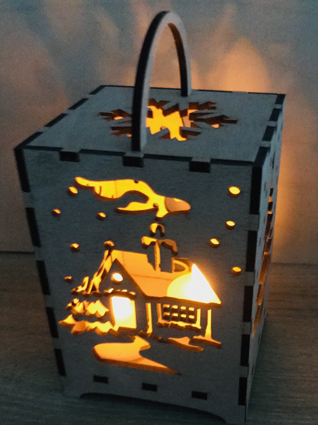 Decorațiuni de Crăciun Lanternă - crăciun - decorațiuni de crăciun de casă - luminițe de crăciun - Artynos.ro