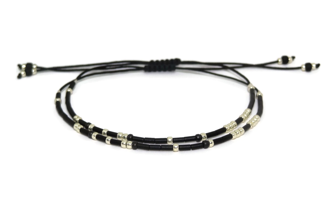 Set cuplu bratari cod Morse. Bratari personalizate - bijuterii - brățări - brățară cu mărgele - Artynos.ro