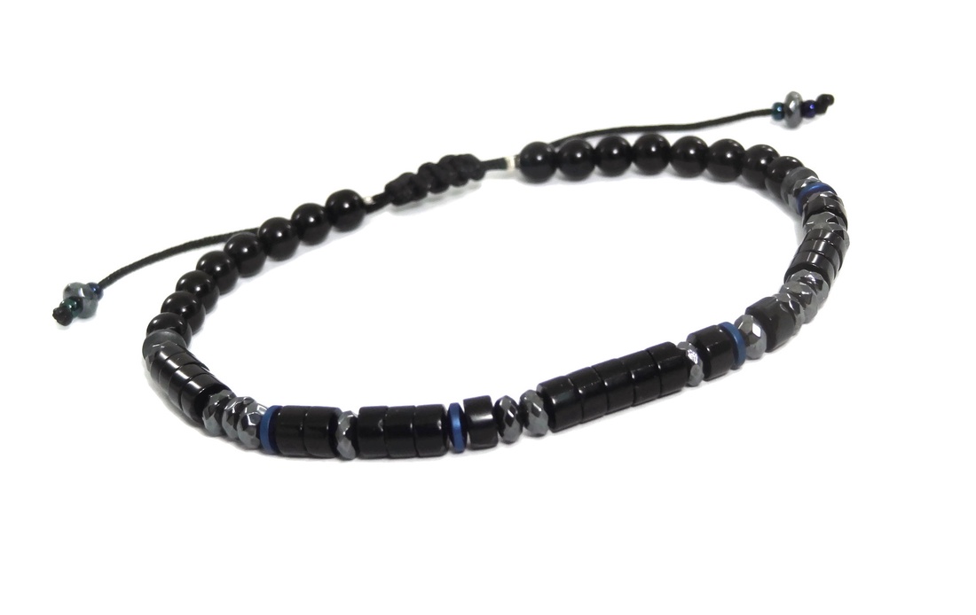 Bratara cod morse barbati/unisex cu mesaj in cod morse din onix si hematit. Bratari personalizate. - bijuterii - brățări - brățară cu mărgele - Artynos.ro Bratara cod morse barbati/unisex cu mesaj in cod morse din onix si hematit. Bratari personalizate. - bijuterii - brățări - brățară cu mărgele - Artynos.ro