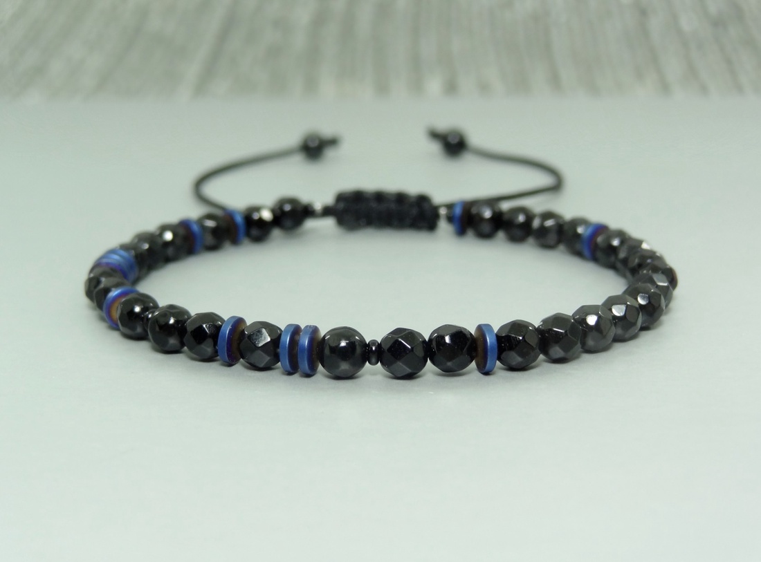 Bratara barbati/unisex - cod morse - onix si hematit / Bratari personalizate. - bijuterii - brățări - brățară cu mărgele - Artynos.ro Bratara barbati/unisex - cod morse - onix si hematit / Bratari personalizate. - bijuterii - brățări - brățară cu mărgele - Artynos.ro