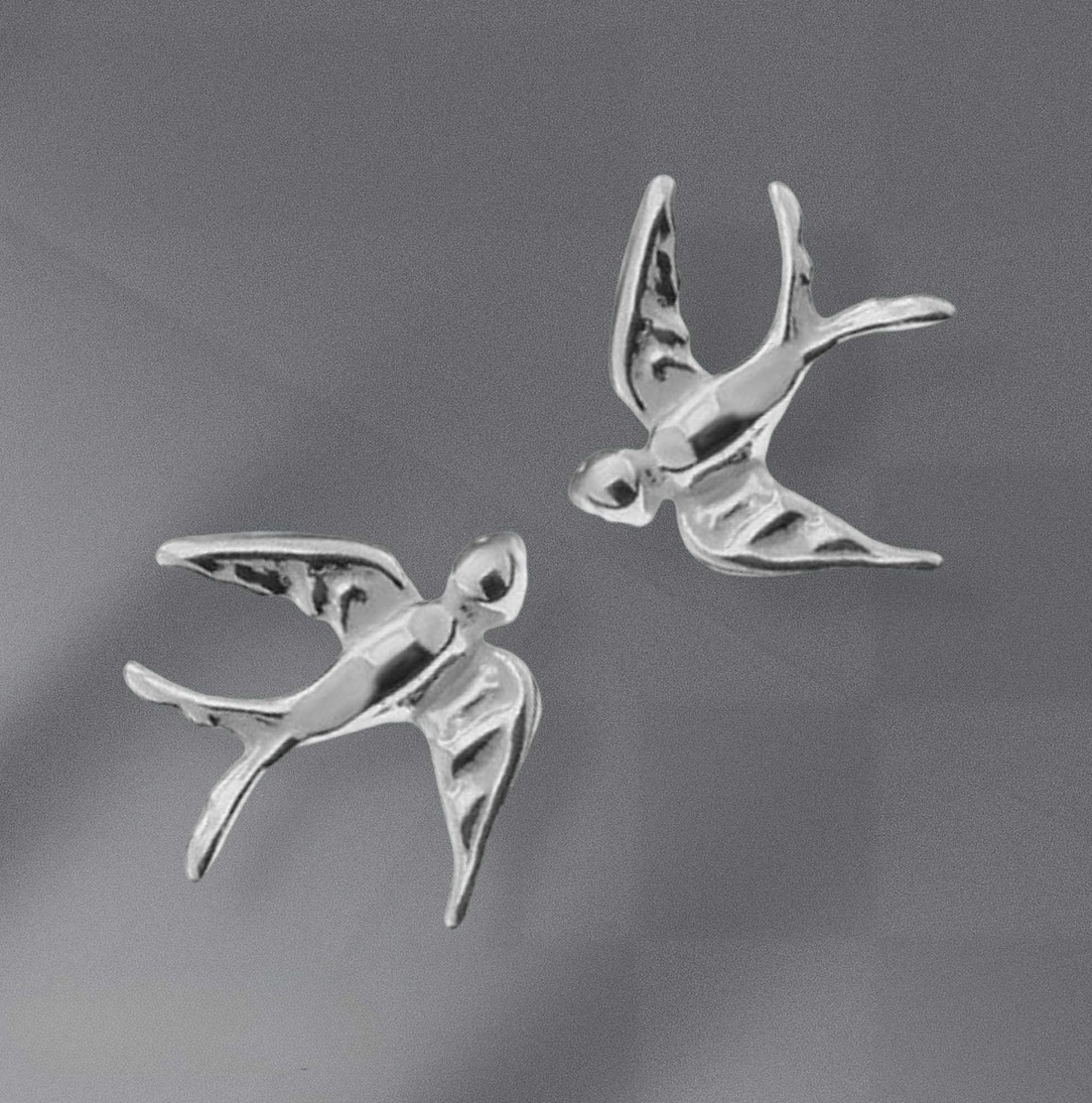 Cercei randunele - bijuterii - cercei - cercei din argint - Artynos.ro