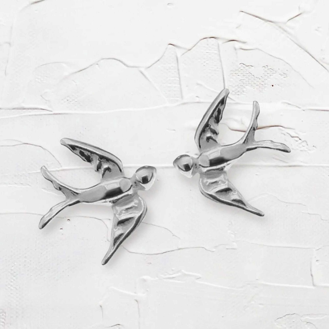 Cercei randunele - bijuterii - cercei - cercei din argint - Artynos.ro