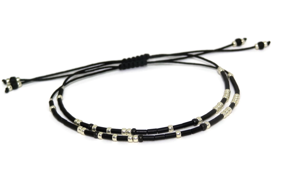 Set cuplu bratari cod Morse You are my person - Bratari personalizate - bijuterii - brățări - brățări din mărgele - Artynos.ro