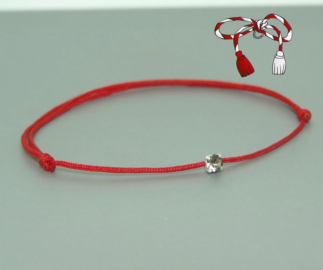 Bratara martisor cu cristal Preciosa - bijuterii - mărțișor - Artynos.ro