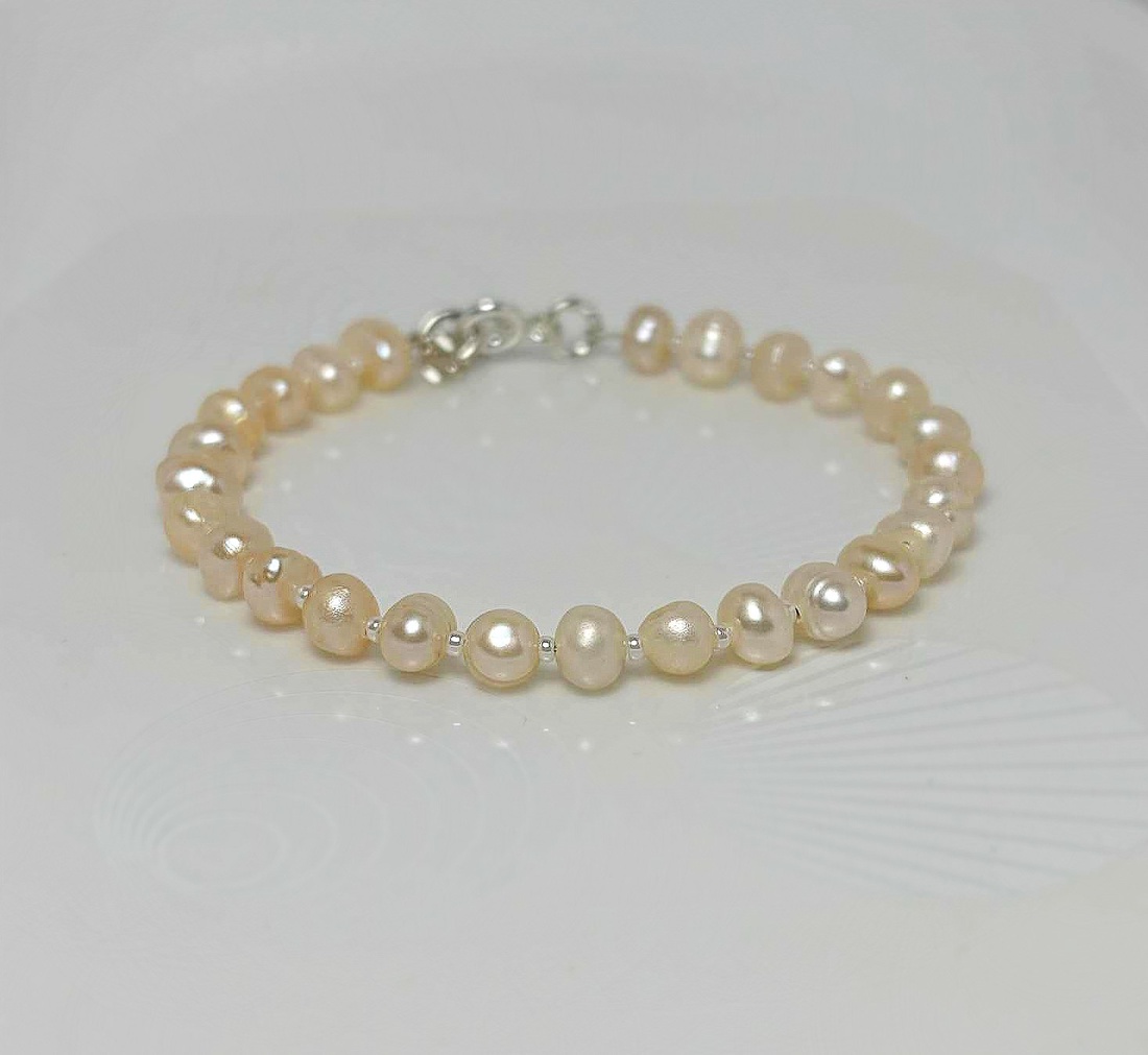Bratara din perle cultura - bijuterii - brățări - brățări din pietre semiprețioase - Artynos.ro