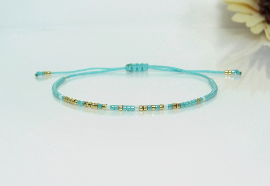 Bratara cod morse YOU ARE MY LIGHT.  - bijuterii - brățări - brățări din mărgele - Artynos.ro