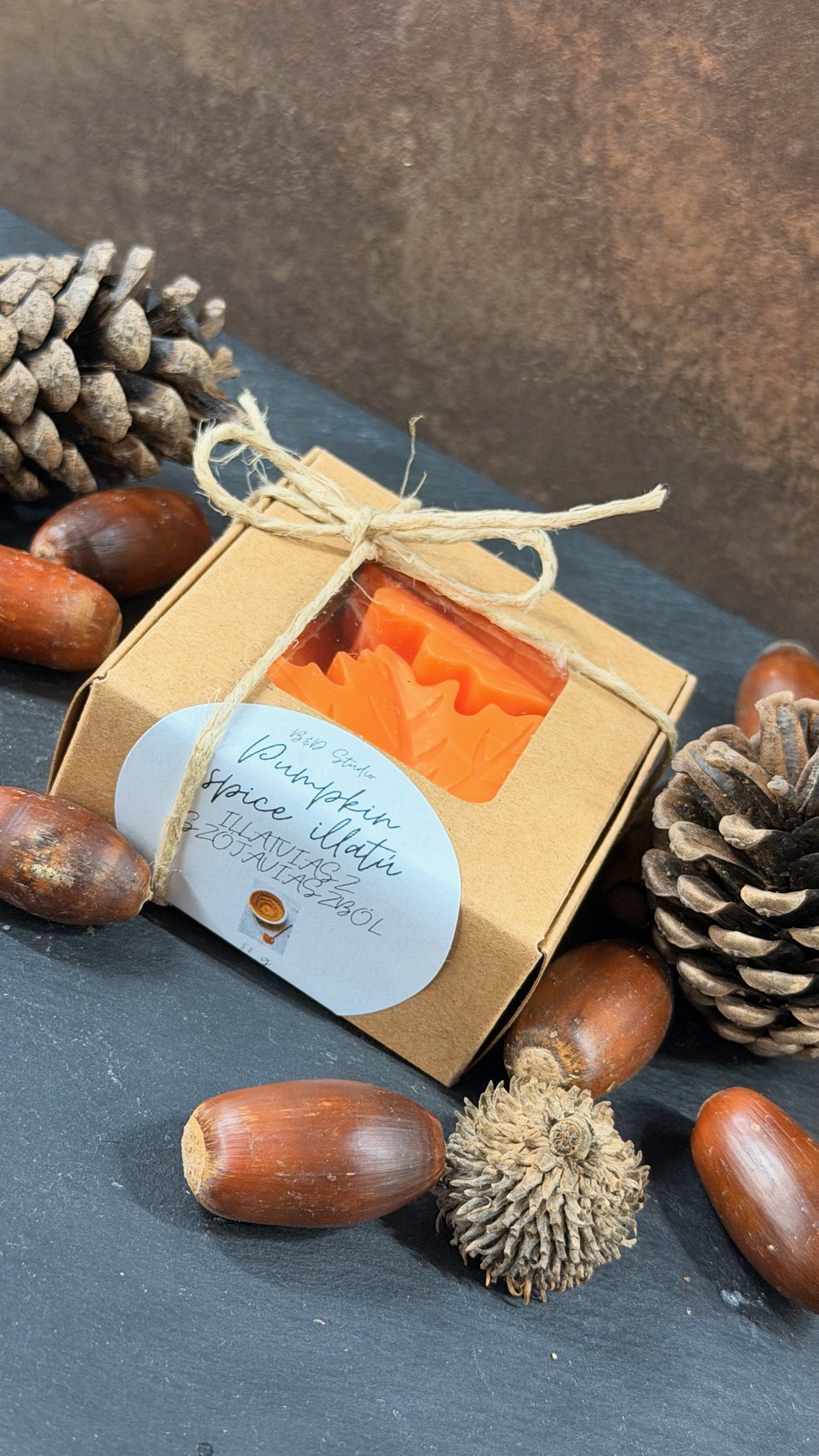 Ceară parfumată cu aromă de condimente de dovleac -  - Artynos.ro