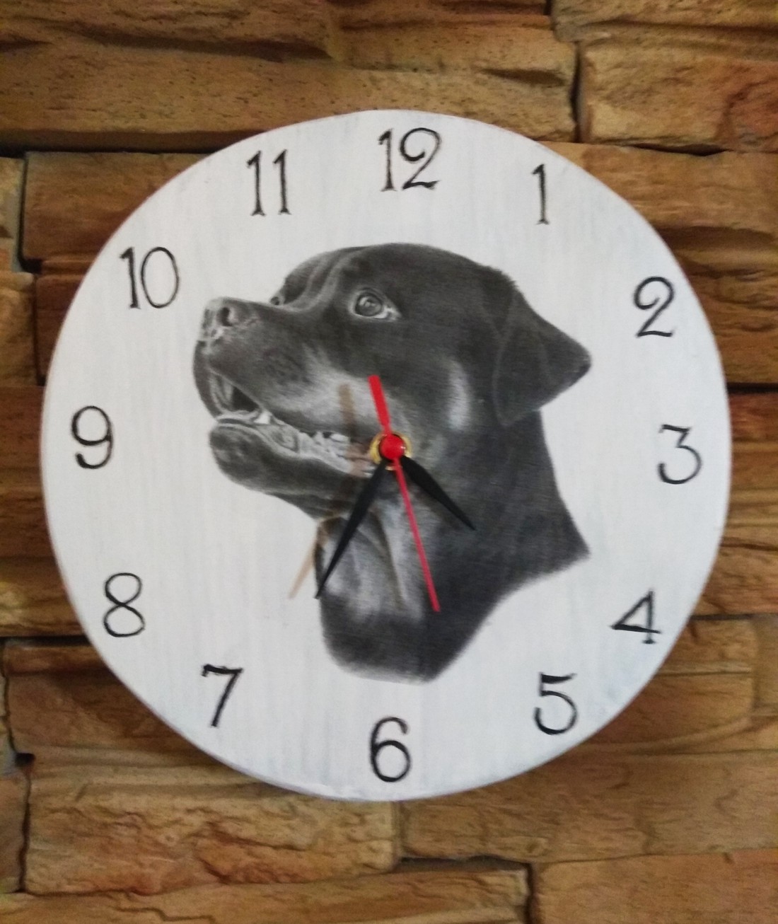 Rottweiler câine din lemn ceas de perete - - Artynos.ro Rottweiler câine din lemn ceas de perete - - Artynos.ro