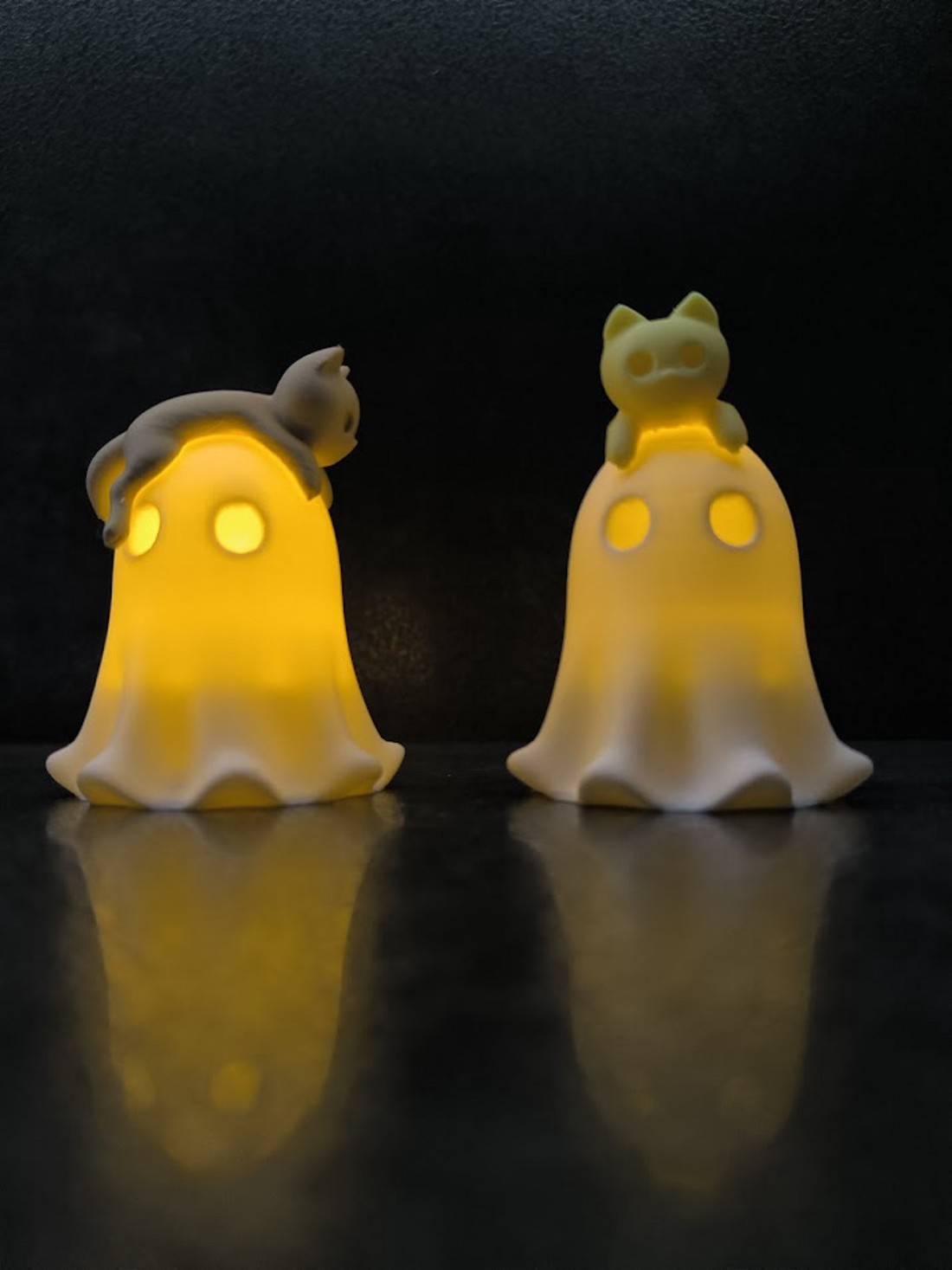 Fantoma pisicuței luminoase  Decorațiune de raft -  - Artynos.ro