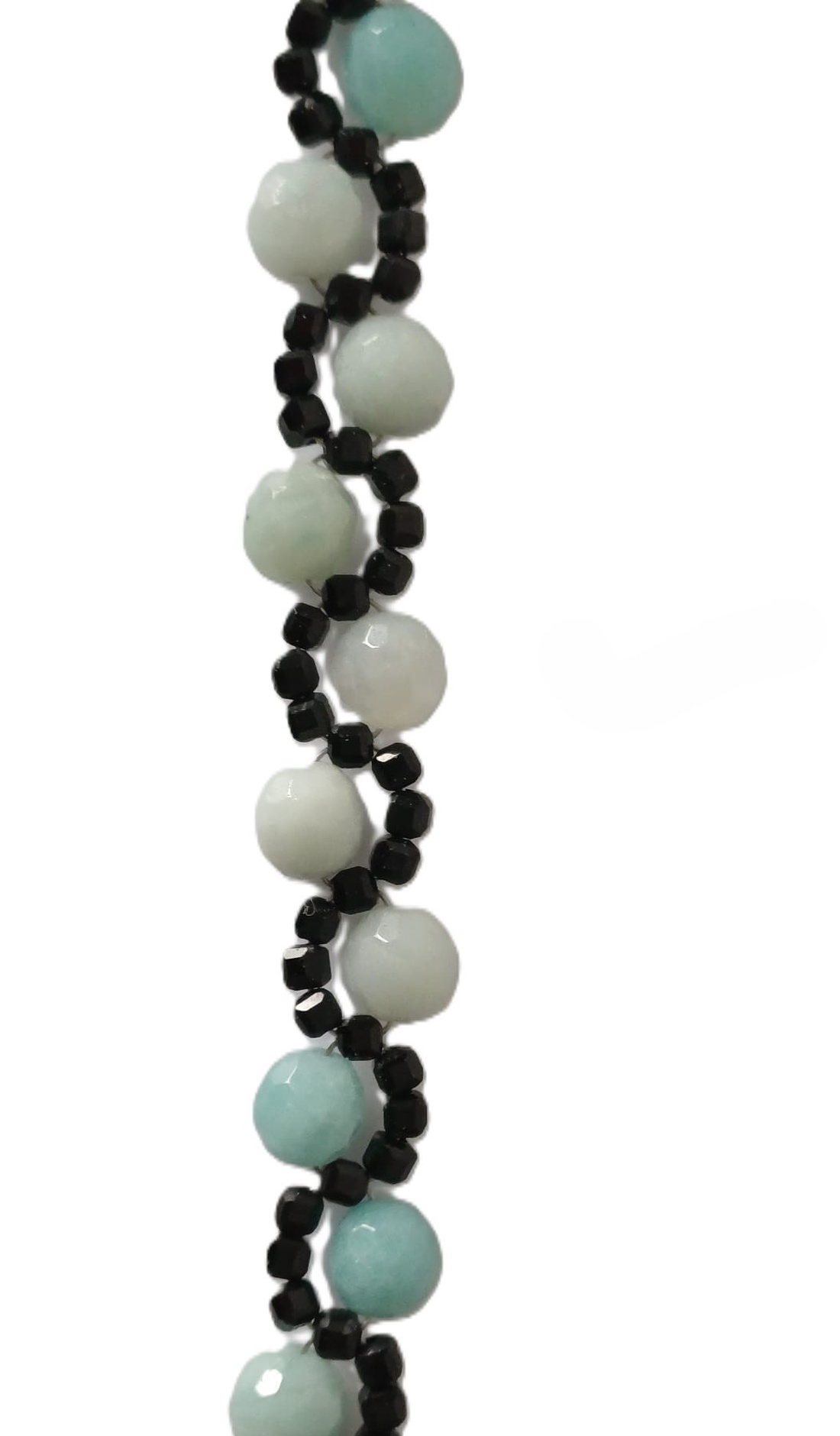 Brățară din amazonit fatetat - bijuterii - brățări - brățări din pietre semiprețioase - Artynos.ro