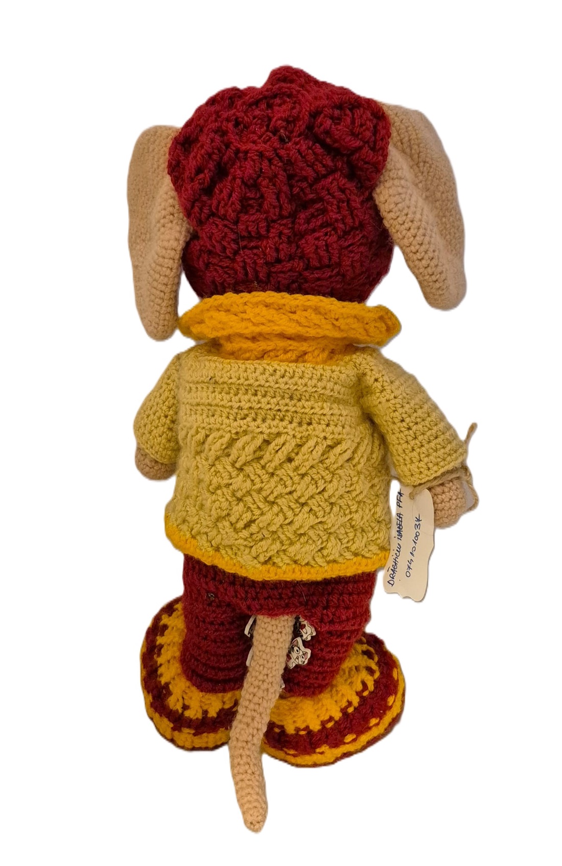 Soricel crosetat - jucării și echipamente pentru copii - plușuri - păpușă croșetată, păpușă de pluș - Artynos.ro