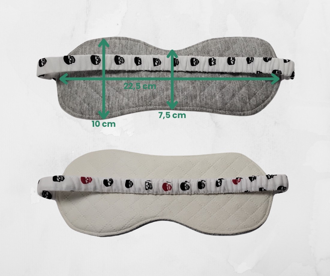 2 bucăți Mască de dormit moale moale matlasată - confortabilă, cauciucată, personalizată - - Artynos.ro 2 bucăți Mască de dormit moale moale matlasată - confortabilă, cauciucată, personalizată - - Artynos.ro