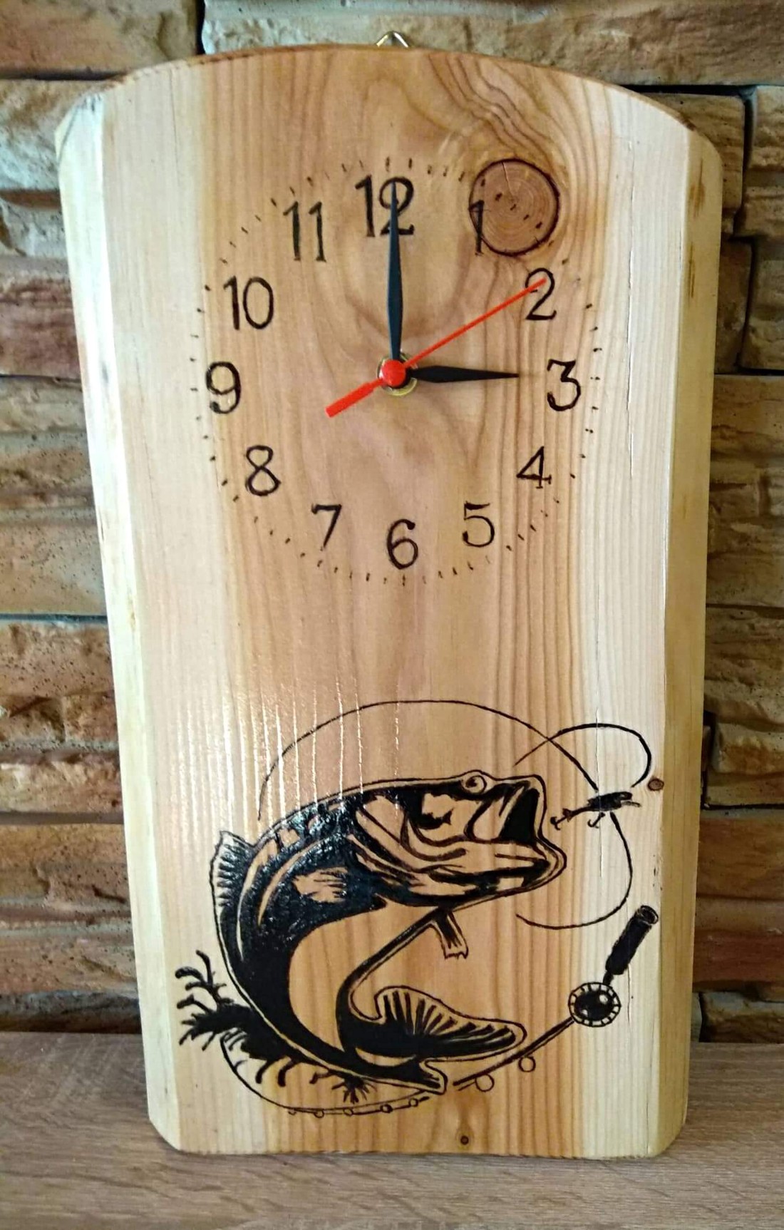Ceas de perete artizanal pentru pescari - casă & stil de viață - accesorii pentru decorat casa - decorațiuni de pereți, decorațiuni suspendate - ceasuri de perete - Artynos.ro Ceas de perete artizanal pentru pescari - casă & stil de viață - accesorii pentru decorat casa - decorațiuni de pereți, decorațiuni suspendate - ceasuri de perete - Artynos.ro