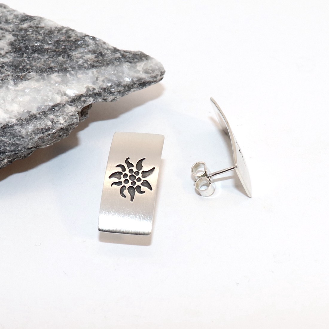 Pereche de cercei de argint Havasi pentru femei (EF.199) - bijuterii - cercei - cercei din argint - Artynos.ro