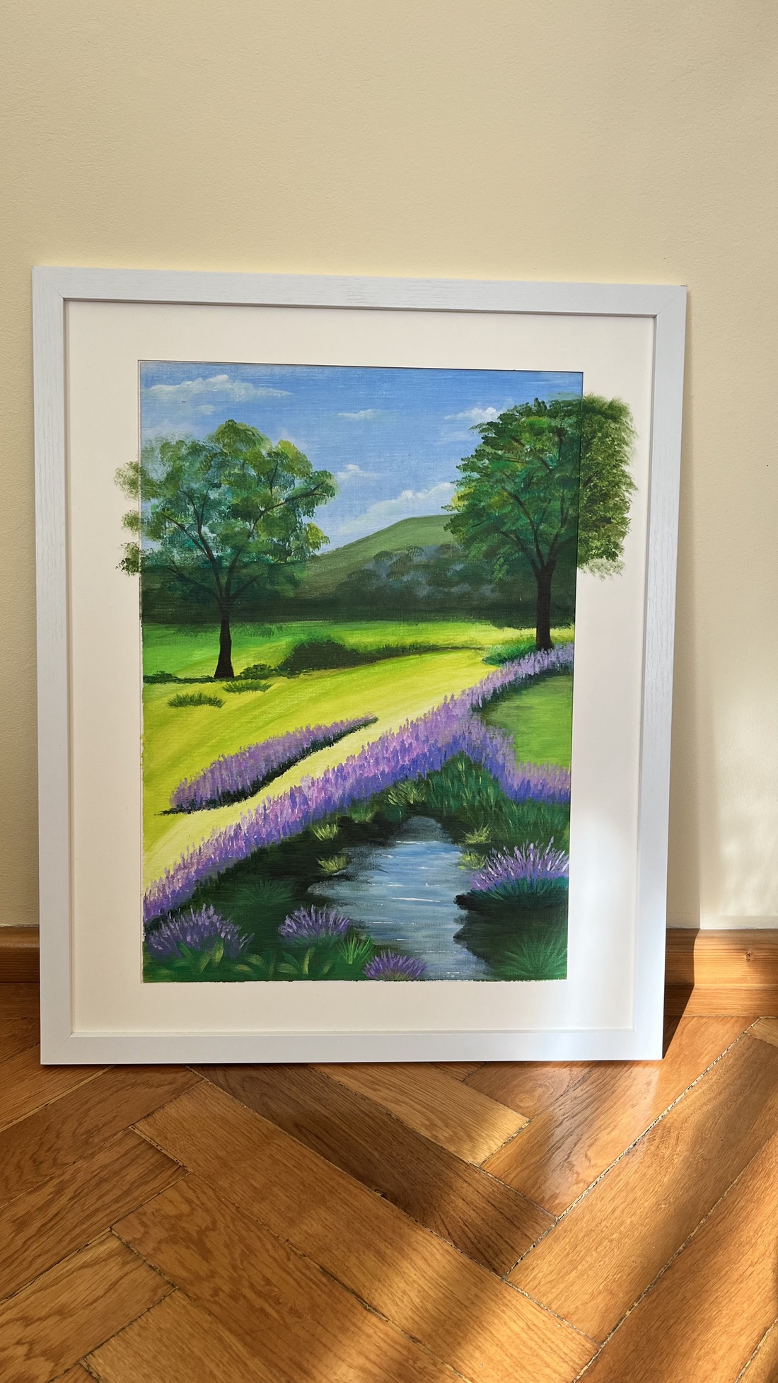 Miros de lavandă - arte vizuale și accesorii  - picturi - acuarele picturi - Artynos.ro