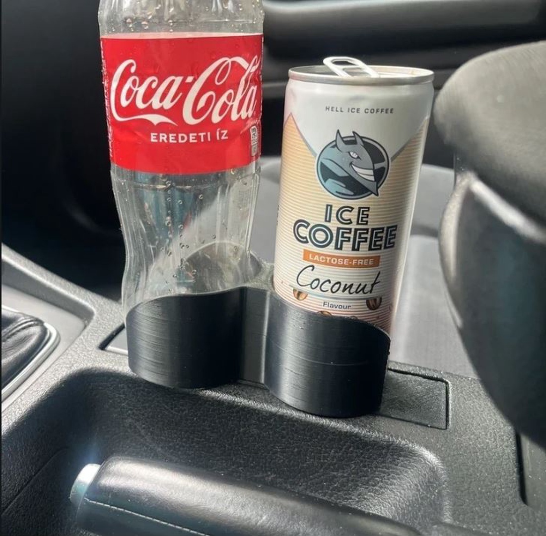 Audi a4 b6 Suport pentru pahare - cupholder 3d print - casă & stil de viață - mașină - depozitare auto - Artynos.ro