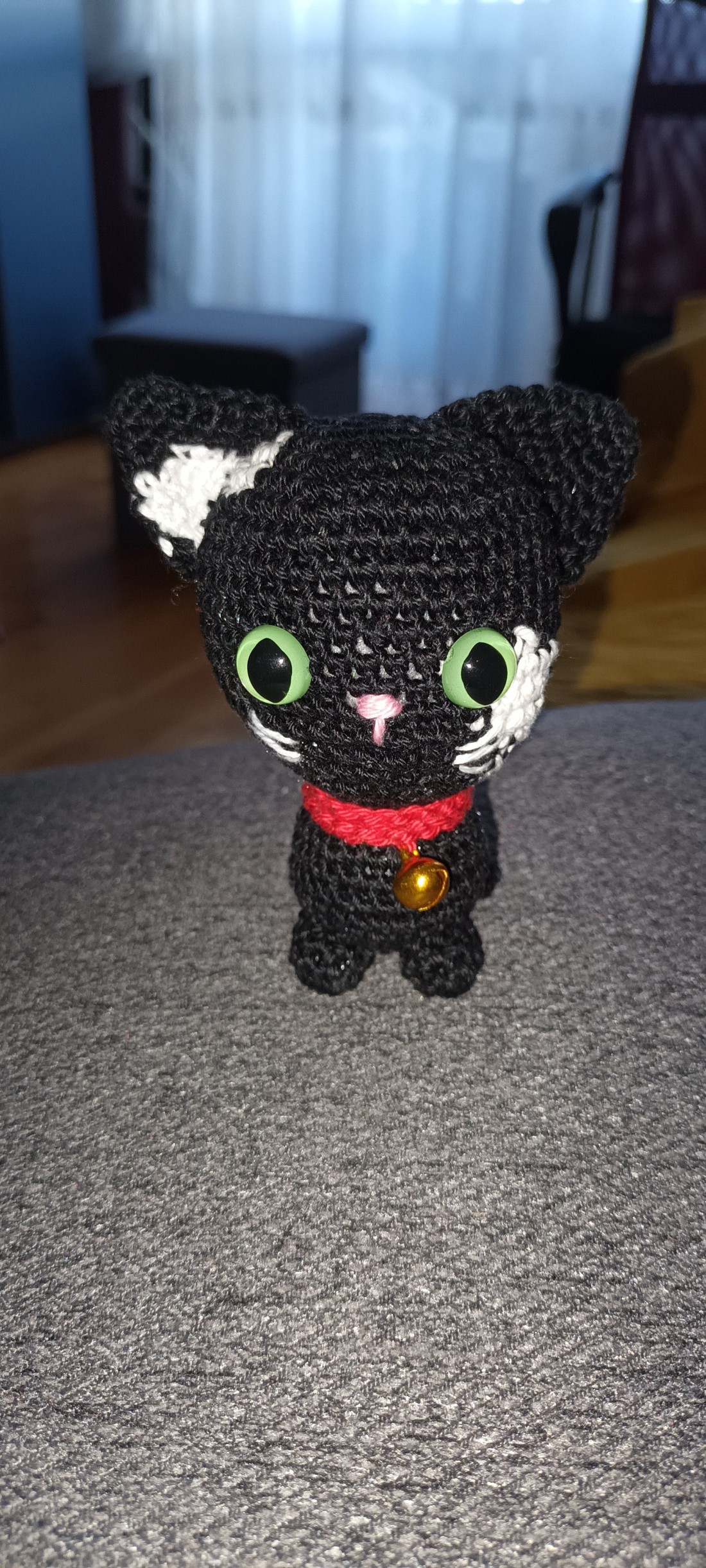 Pisoi negru cu pete albe -  - Artynos.ro