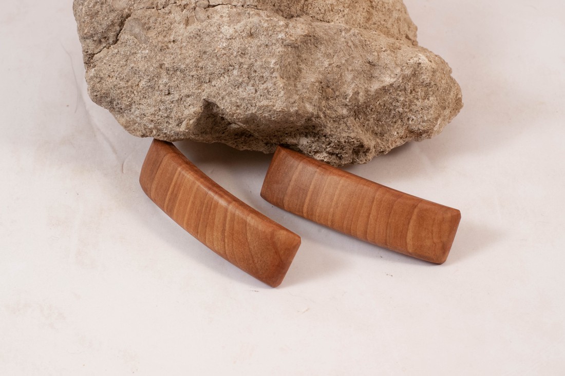 Mini set de catarame franceze din lemn, pereche de catarame de păr, 2 bucăți - - Artynos.ro Mini set de catarame franceze din lemn, pereche de catarame de păr, 2 bucăți - - Artynos.ro