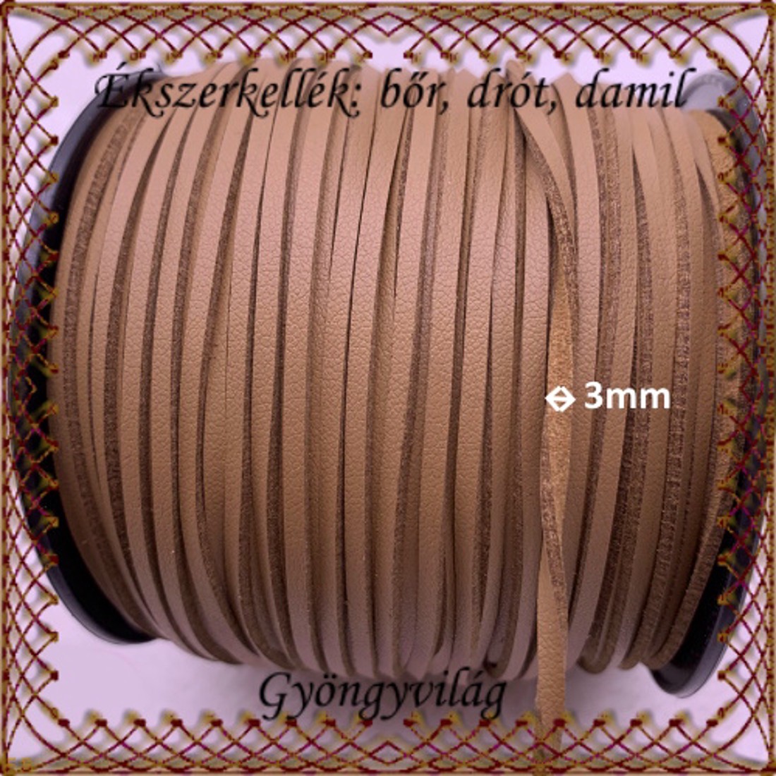 Accesorii pentru bijuterii: fir de corset/ fir de piele FSZ01-3 în mai multe culori - - Artynos.ro Accesorii pentru bijuterii: fir de corset/ fir de piele FSZ01-3 în mai multe culori - - Artynos.ro