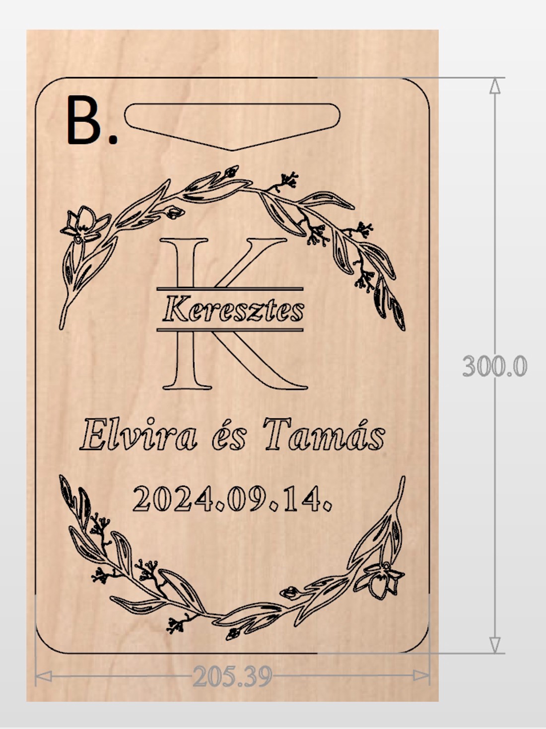 Placă de tăiere personalizată din nuc pentru nuntă, aniversare. - accesorii nuntă - amintiri și cadouri de nuntă - cadou nuntă - set de ceremonie - Artynos.ro