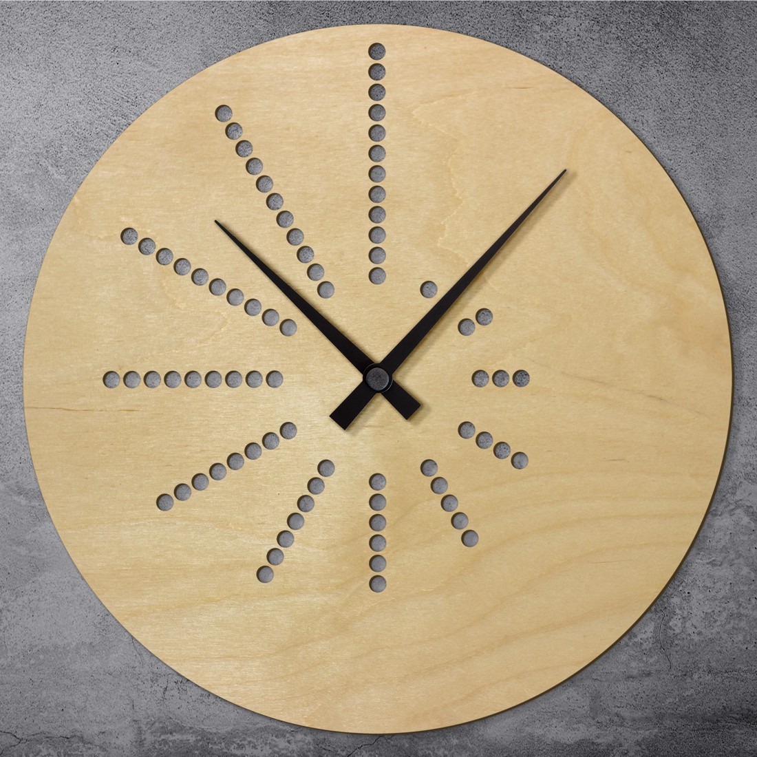 Ceas de perete minimalist punctat, Ceas silențios de zi pentru mamă, - - Artynos.ro Ceas de perete minimalist punctat, Ceas silențios de zi pentru mamă, - - Artynos.ro