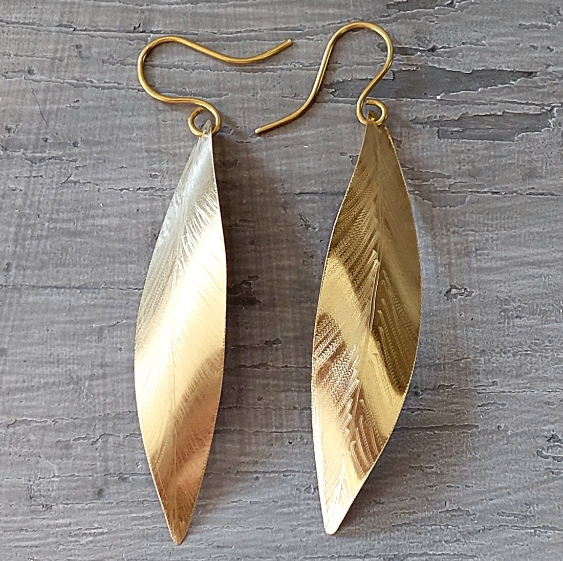 Cercei narcisă din alamă -  - Artynos.ro Cercei narcisă din alamă -  - Artynos.ro