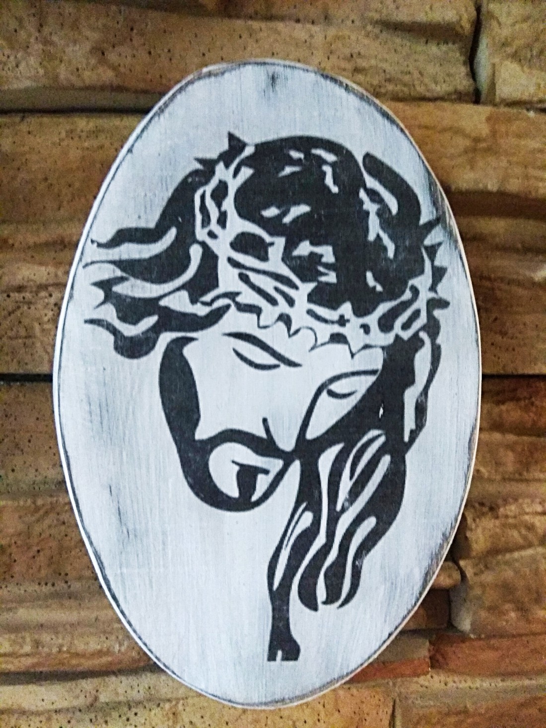 Pictură murală religioasă în stil vintage - - Artynos.ro Pictură murală religioasă în stil vintage - - Artynos.ro