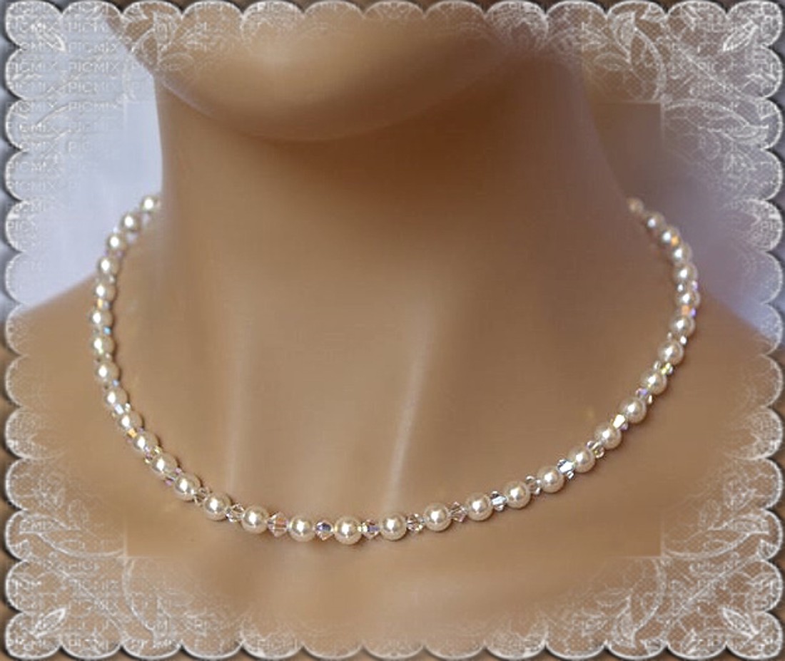 Nunta, colier de mireasa, cristal swarovski SL-ESW01 - - Artynos.ro Nunta, colier de mireasa, cristal swarovski SL-ESW01 - - Artynos.ro