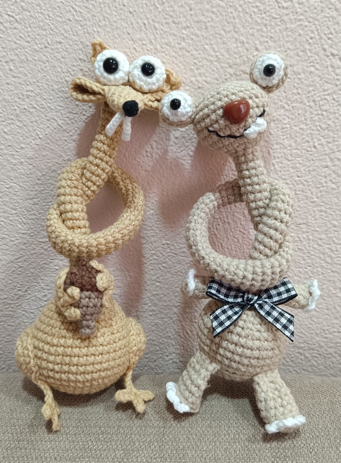 Sid and Scrat - genți și portofele - accesorii genți - decorațiuni de genți - Artynos.ro
