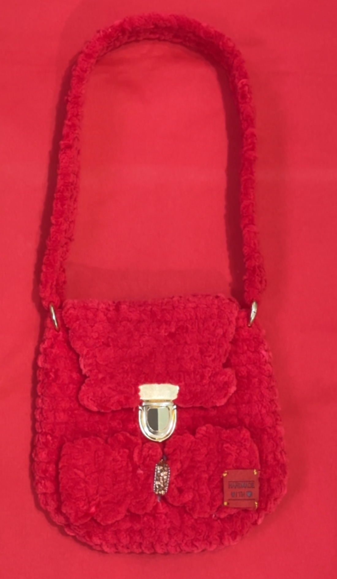 Geantă croșetată  - genți și portofele - genți de mână și umăr - genți de mână - Artynos.ro