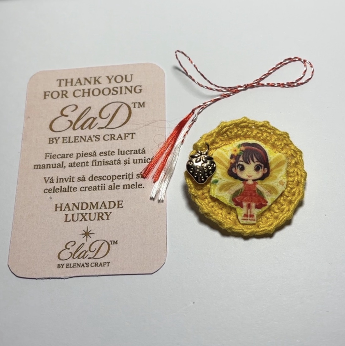 Mărțișor handmade - bijuterii - mărțișor - Artynos.ro