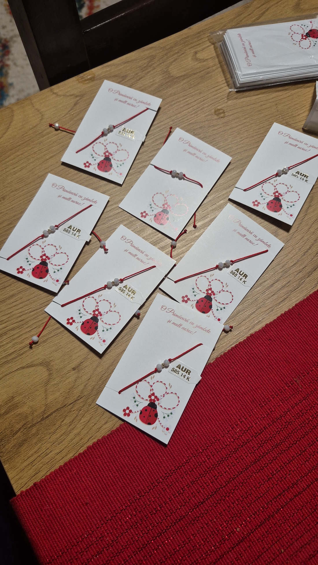 Brățară cu biluta aur 14 K - bijuterii - mărțișor - Artynos.ro