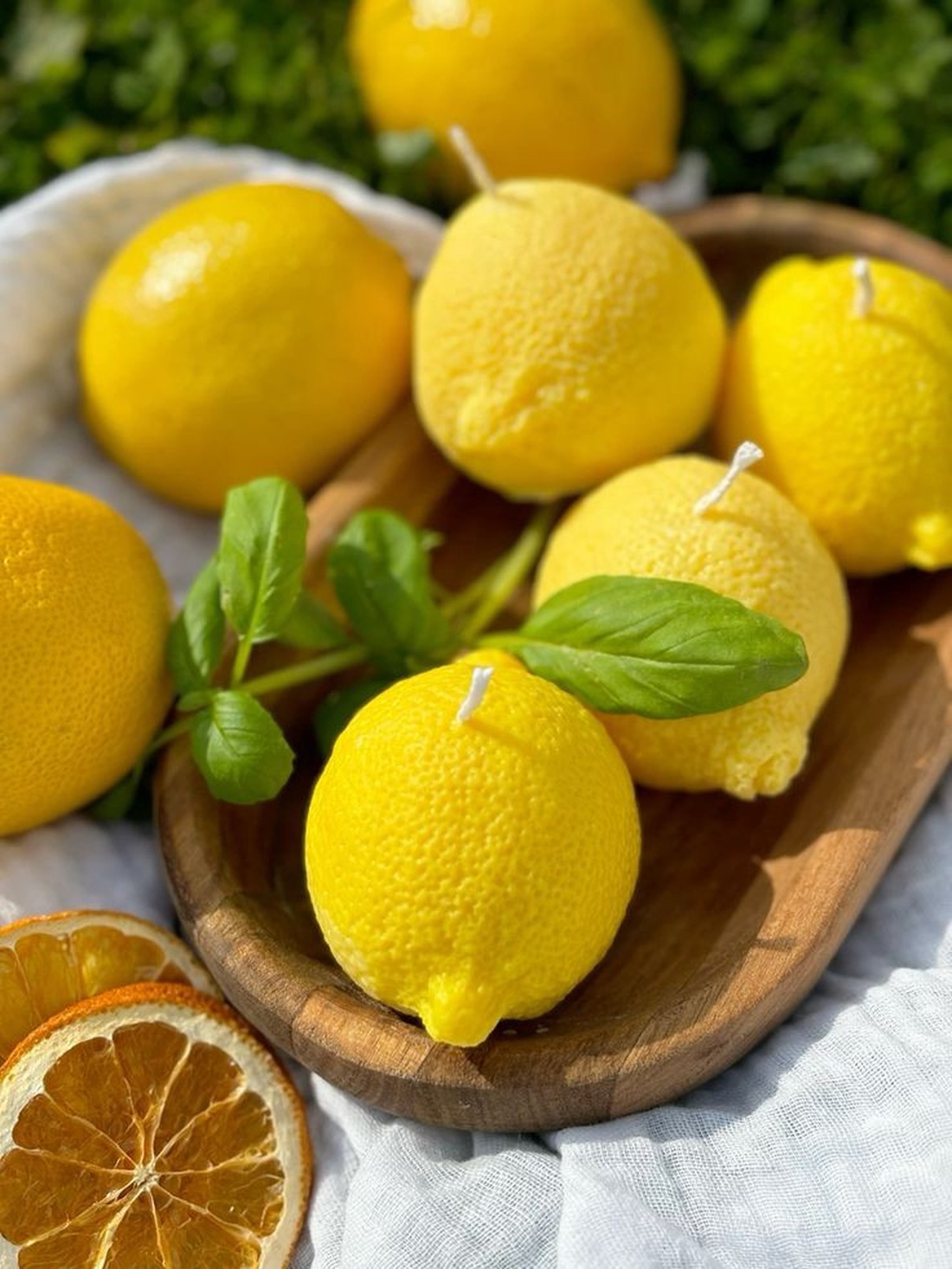 1 Lămâie parfumată din ceară de soia, mărturii: botez, nunta, zi de naștere, decor pentru toamnă  - casă & stil de viață - lumânări, parfumuri, arome - lumânări artizanale - Artynos.ro