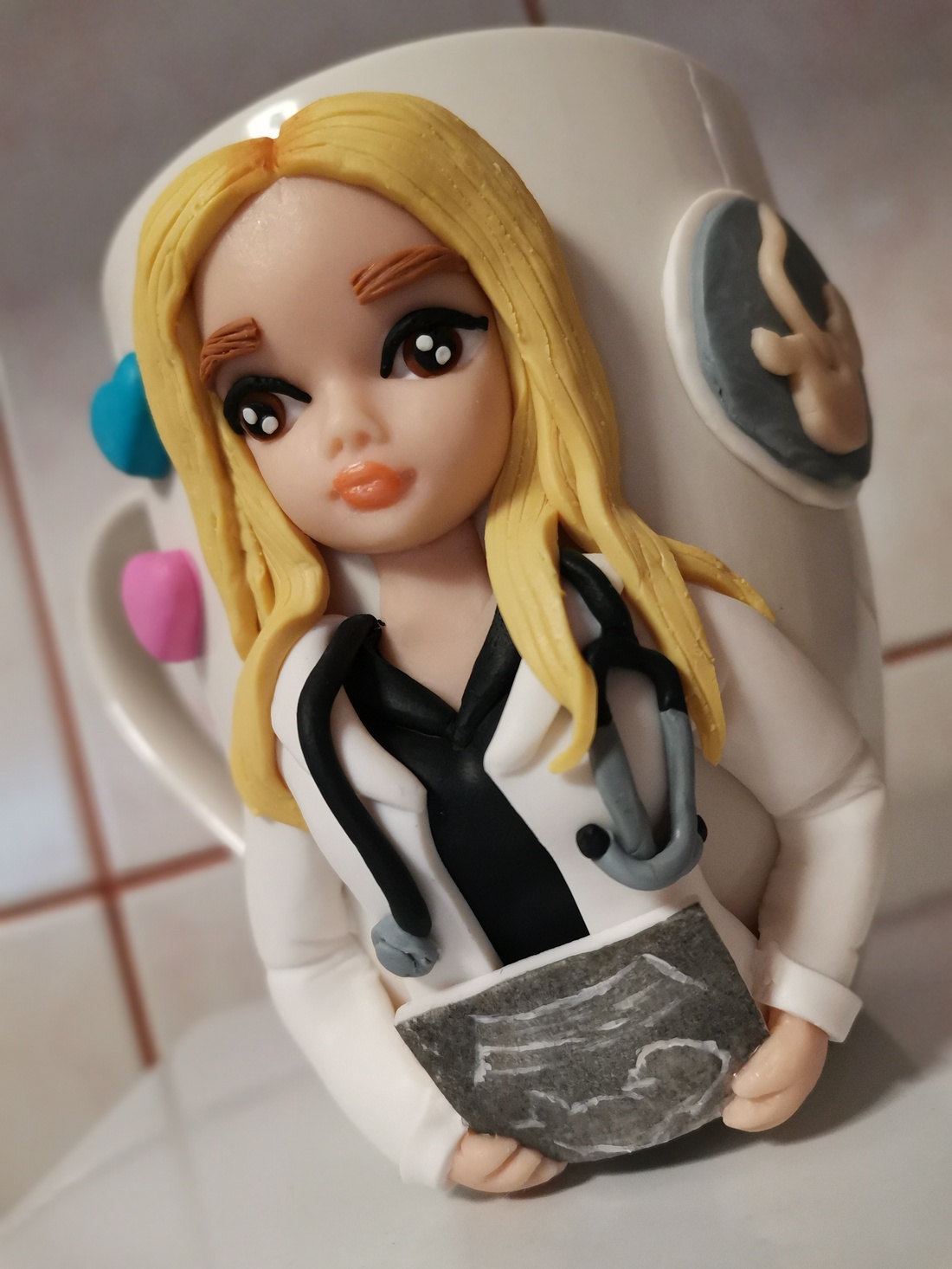 Cana personalizata medic ginecolog fimo - casă & stil de viață - accesorii pentru echipamente de bucătărie - accesorii de servire - căni - Artynos.ro Cana personalizata medic ginecolog fimo - casă & stil de viață - accesorii pentru echipamente de bucătărie - accesorii de servire - căni - Artynos.ro