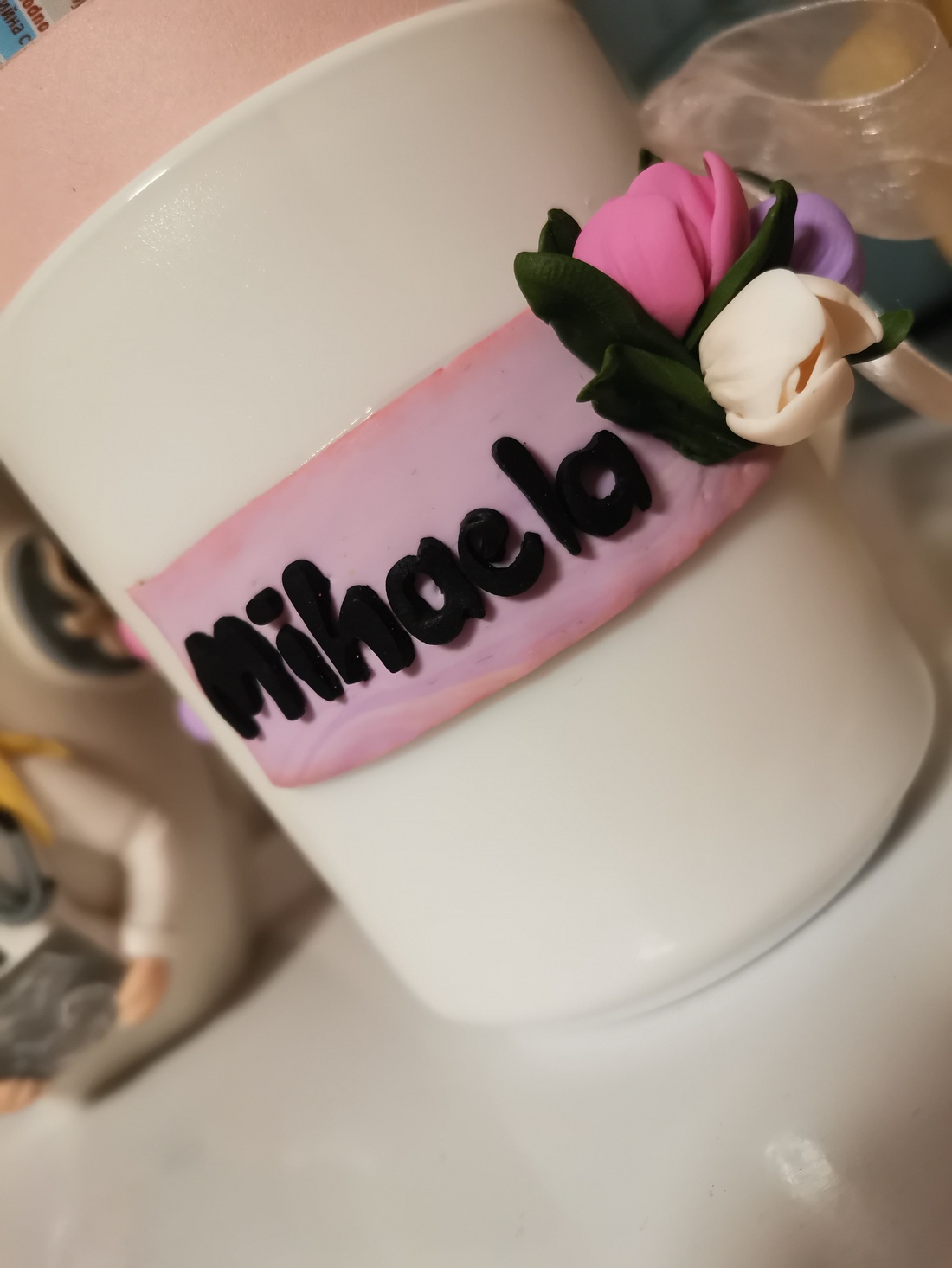 Cana lalele personalizata din fimo - casă & stil de viață - accesorii pentru echipamente de bucătărie - accesorii de servire - căni - Artynos.ro Cana lalele personalizata din fimo - casă & stil de viață - accesorii pentru echipamente de bucătărie - accesorii de servire - căni - Artynos.ro