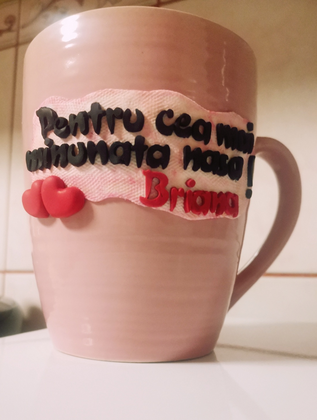Cana personalizata din fimo nasa si fina - casă & stil de viață - accesorii pentru echipamente de bucătărie - accesorii de servire - căni - Artynos.ro Cana personalizata din fimo nasa si fina - casă & stil de viață - accesorii pentru echipamente de bucătărie - accesorii de servire - căni - Artynos.ro