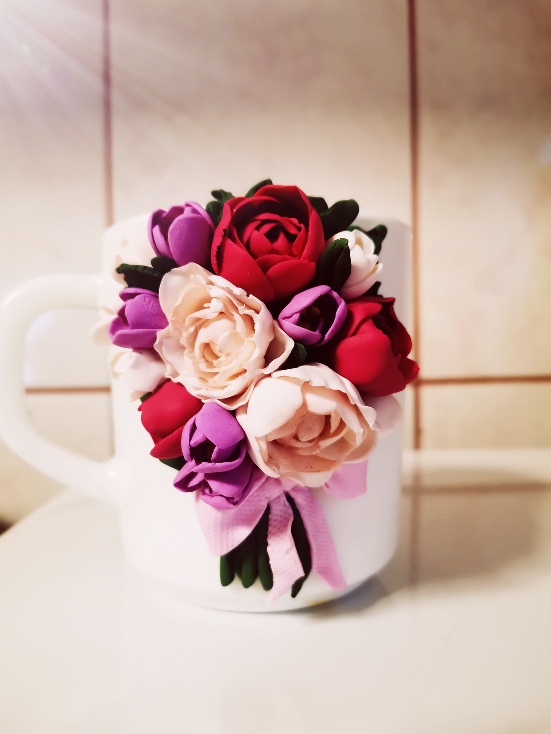 Cana cu flori personalizata - accessorii și unelte - accesorii decorative - alte accesorii - Artynos.ro Cana cu flori personalizata - accessorii și unelte - accesorii decorative - alte accesorii - Artynos.ro