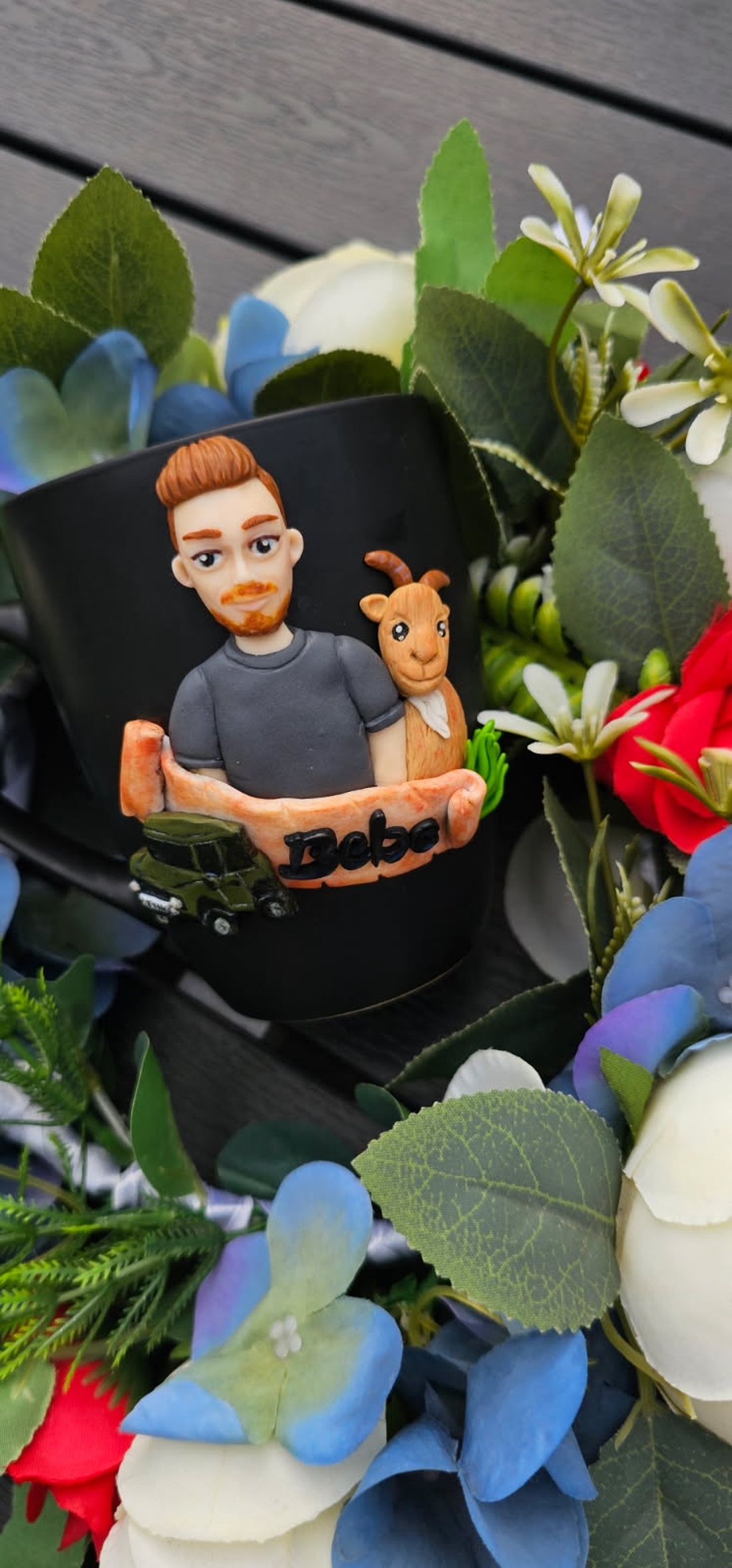 Cana personalizata fermier  - crăciun - cadouri de moș crăciun - cadouri de moș crăciun - Artynos.ro