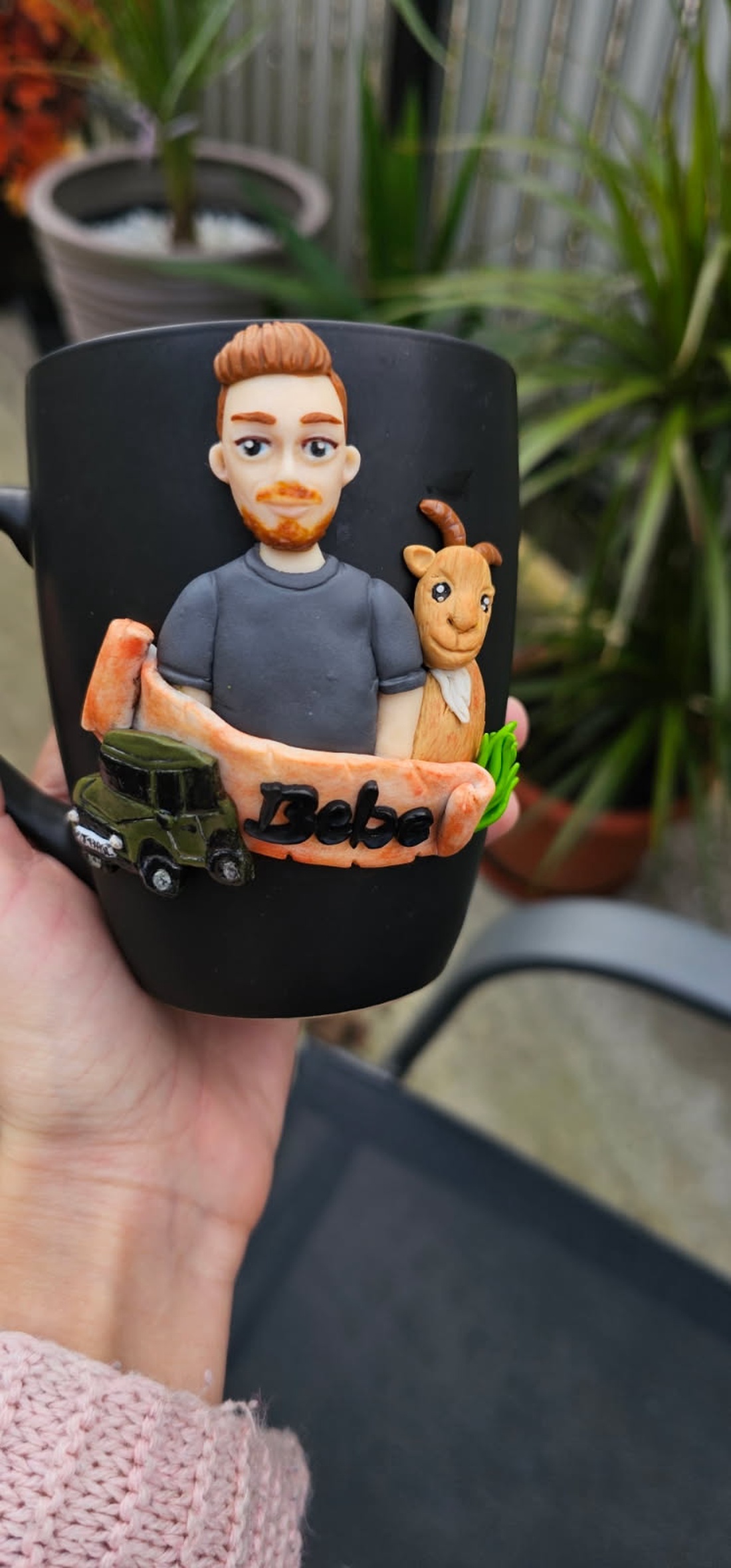 Cana personalizata fermier  - crăciun - cadouri de moș crăciun - cadouri de moș crăciun - Artynos.ro