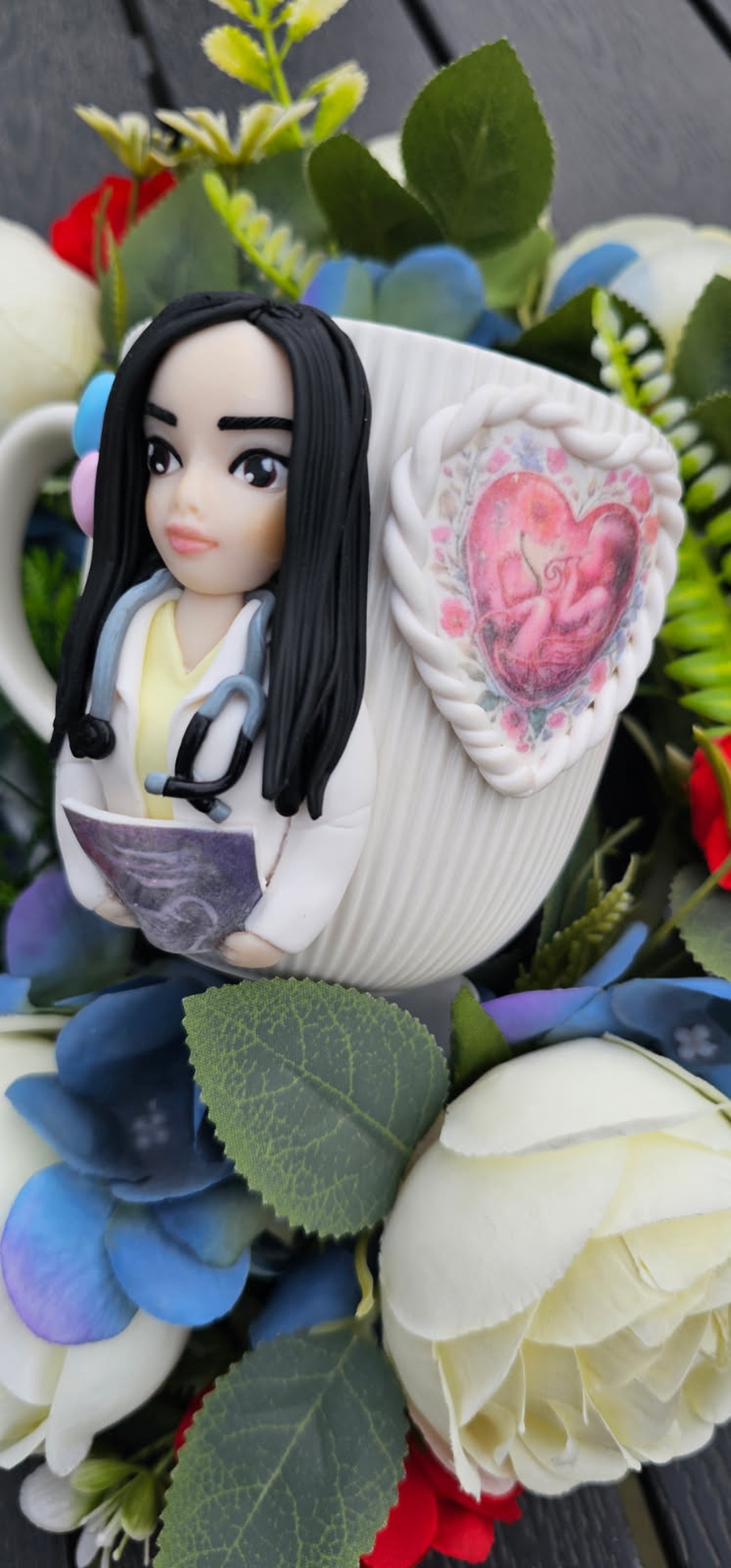 Cana personalizata medic ginecolog  - crăciun - cadouri de moș crăciun - cadouri de moș crăciun - Artynos.ro