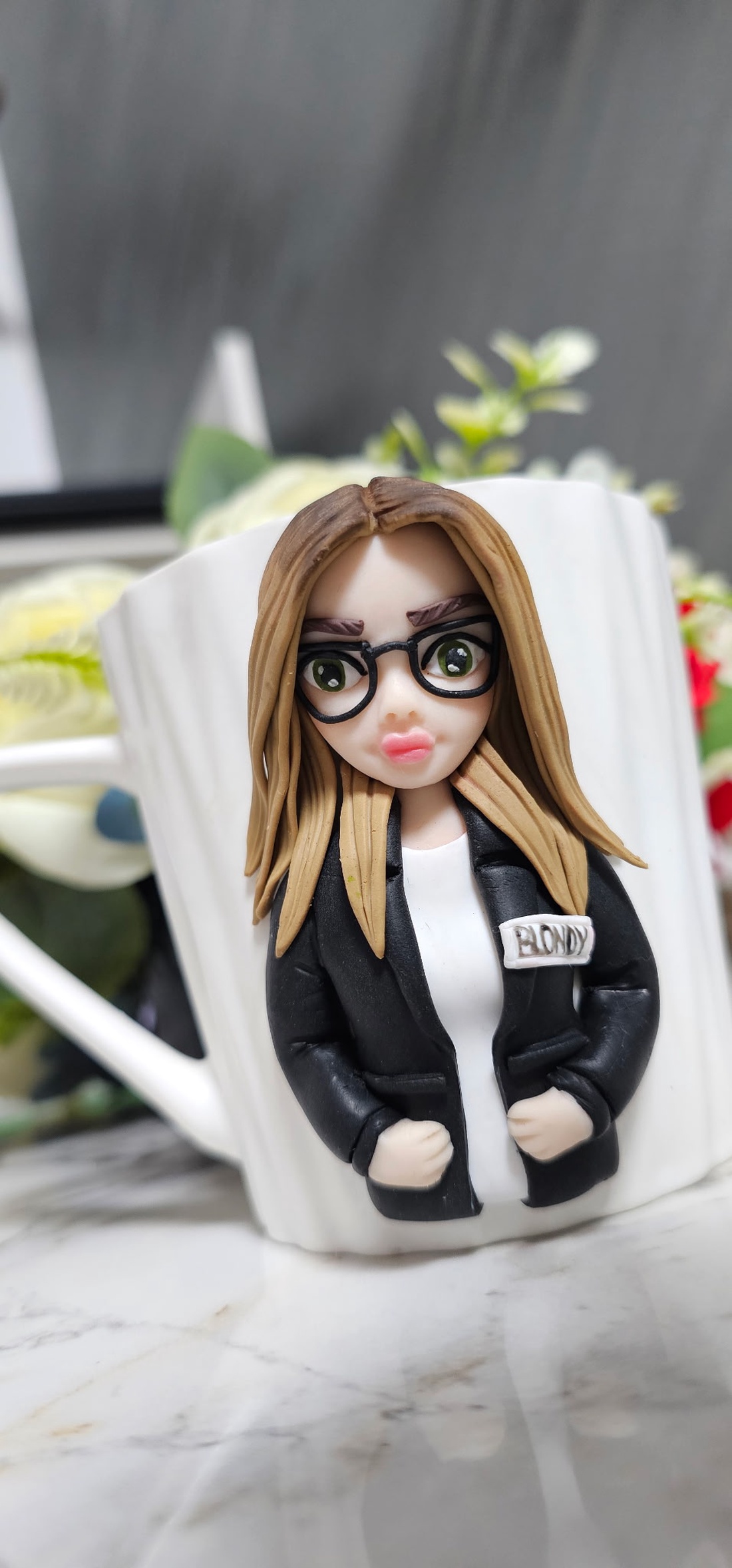 Cana personalizata cu figurina stilizata - casă & stil de viață - echipamente de bucătărie - accesorii de servire - căni - Artynos.ro