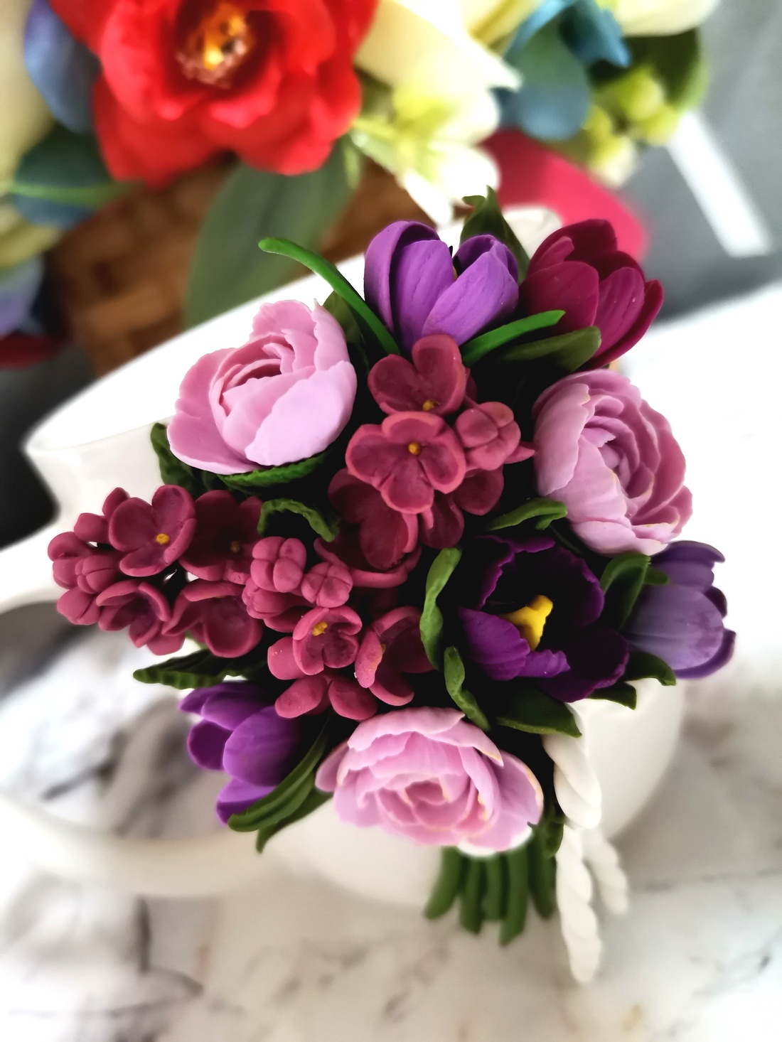 Cana personalizata cu flori de primavara-cadou 8 martie - casă & stil de viață - seturi de cadou - Artynos.ro