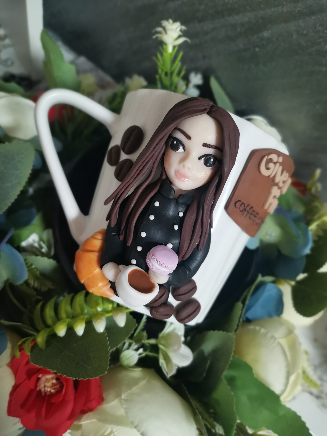 Cana personalizata cu figurina cofetar barista - casă & stil de viață - seturi de cadou - Artynos.ro