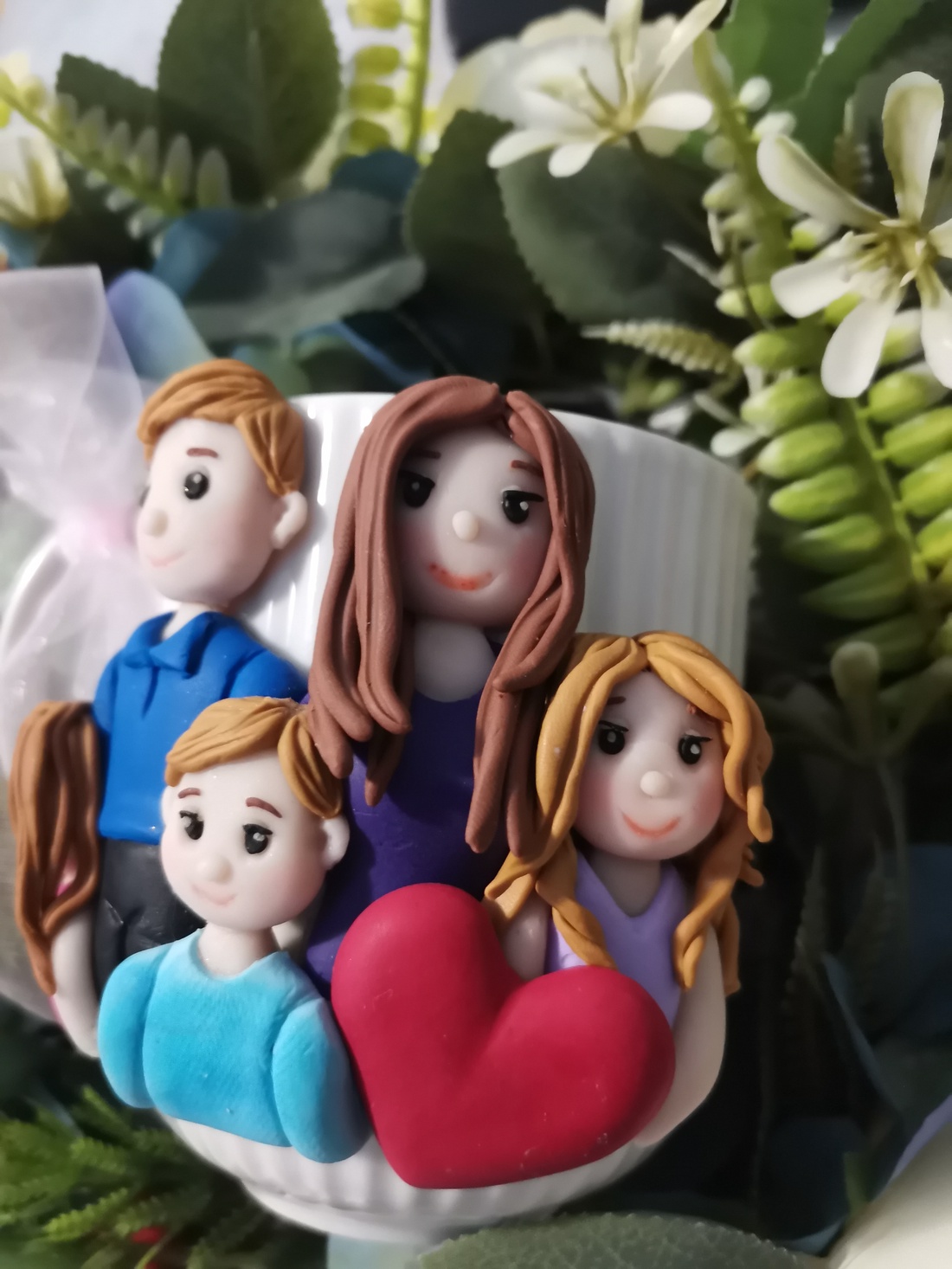 Cana personalizata famile 5 membrii - crăciun - cadouri de moș crăciun - cadouri de moș crăciun - Artynos.ro