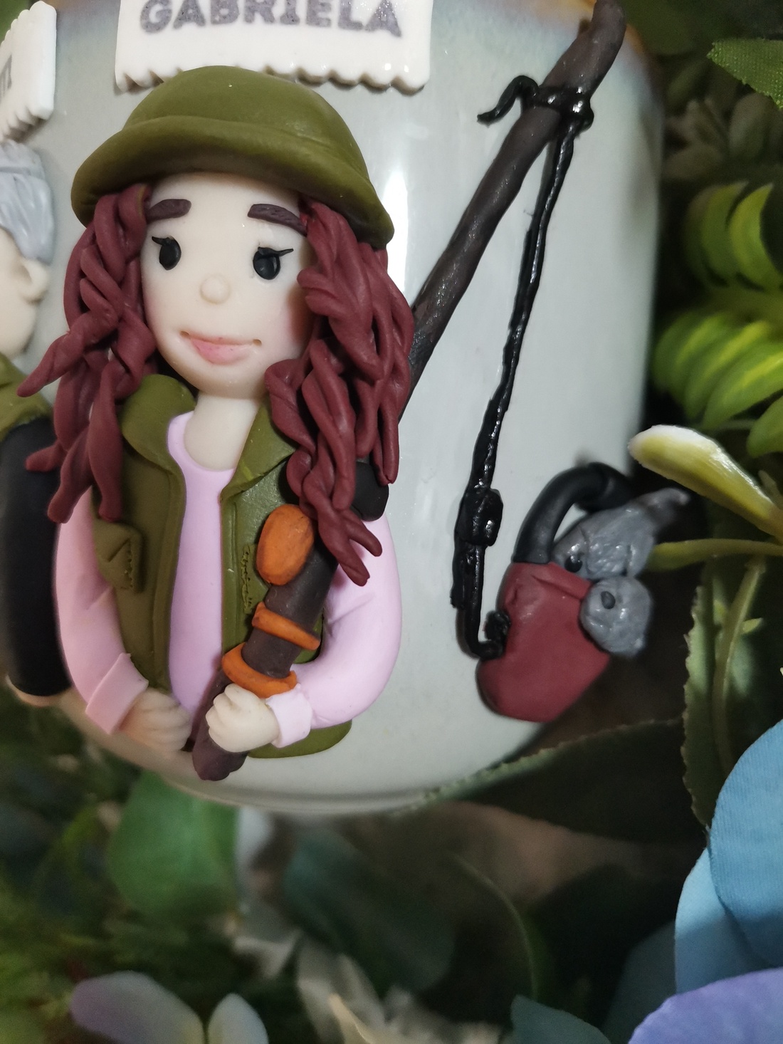 Cana personalizata cuplu de pescari - crăciun - cadouri de moș crăciun - cadouri de moș crăciun - Artynos.ro