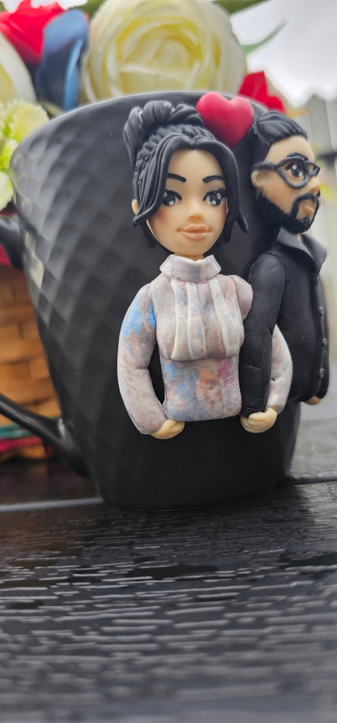 Cana personalizata cuplu  - crăciun - cadouri de moș crăciun - cadouri de moș crăciun - Artynos.ro