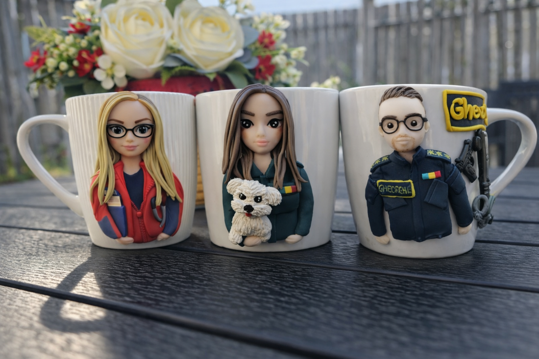 Cana personalizata cu figurina pilot - casă & stil de viață - seturi de cadou - Artynos.ro