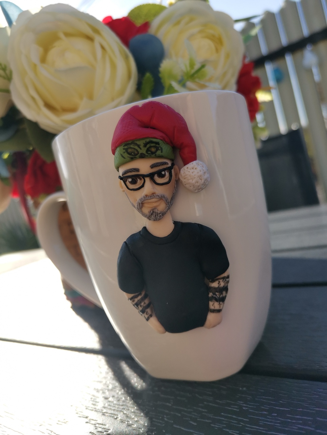 Cana personalizata cu figurina barbat 2 - casă & stil de viață - seturi de cadou - Artynos.ro