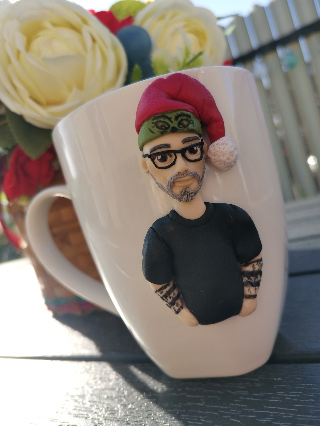 Cana personalizata cu figurina barbat 2 - casă & stil de viață - seturi de cadou - Artynos.ro