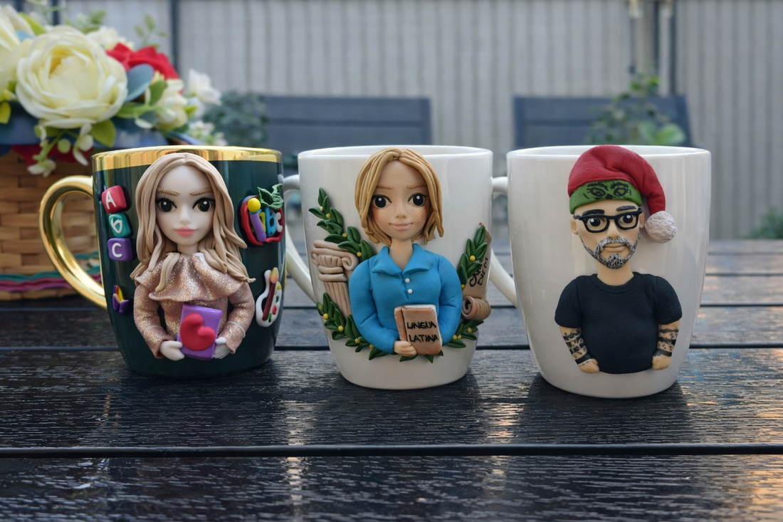 Cana personalizata cu figurina barbat 2 - casă & stil de viață - seturi de cadou - Artynos.ro